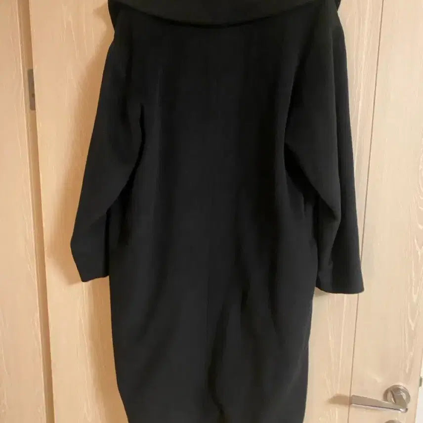 [BUNJANG] Cashmere 100% Black Half Coat / 캐시미어 100 블랙 반코트