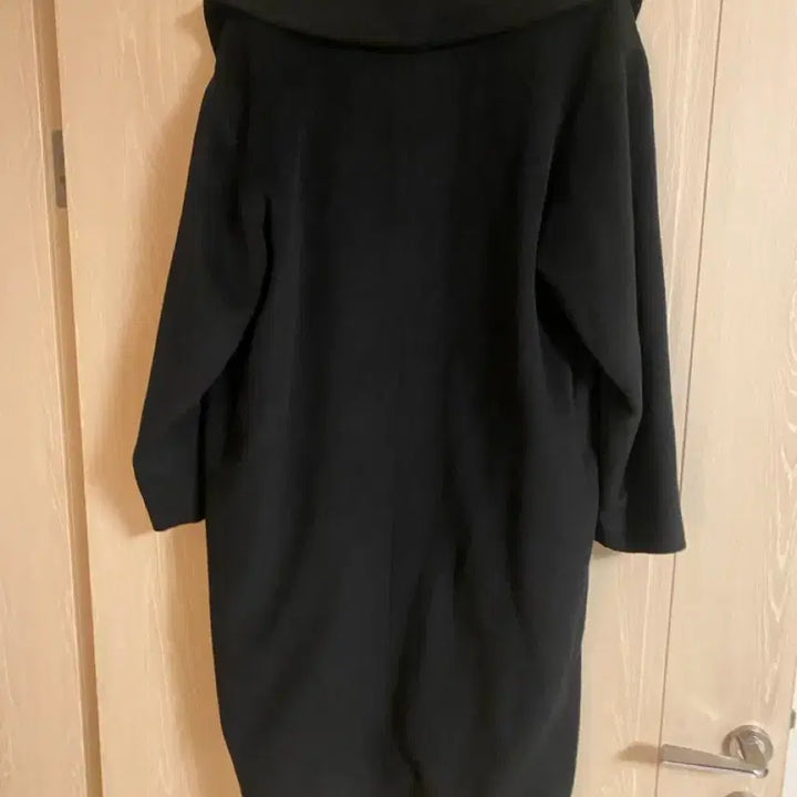 [BUNJANG] Cashmere 100% Black Half Coat / 캐시미어 100 블랙 반코트