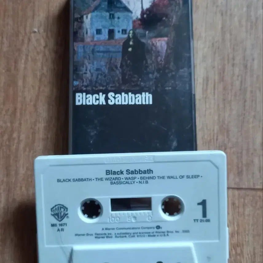 [BUNJANG] Black Sabbath Cassette Tape / Black sabbath 카세트테이프 수입반