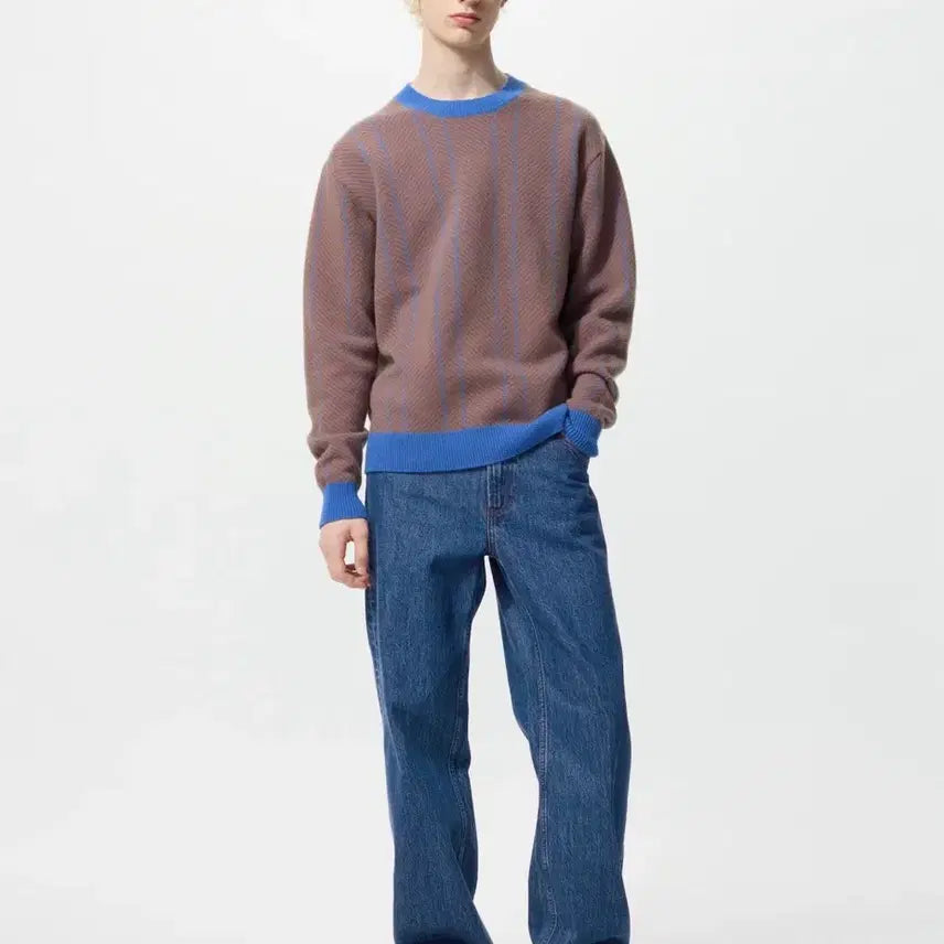 [BUNJANG] Uniqlo JW Anderson Blue Straight Jeans / [34]jw앤더슨 유니클로 64블루 스트레이트진