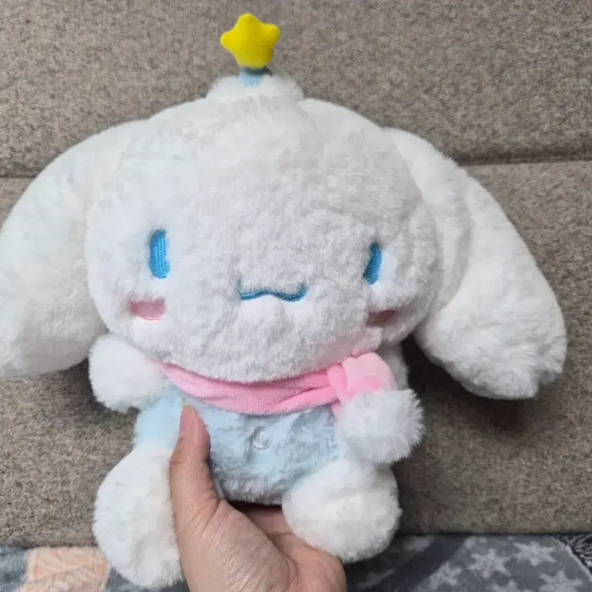 [BUNJANG] Sanrio Cinnamoroll Medium Plush Doll / 정품) 산리오 시나모롤 중형인형 새제품