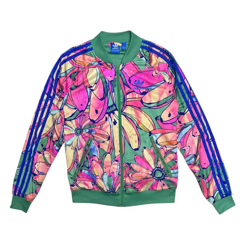 [BUNJANG] Adidas Flower Big Logo Jersey (85) / 762. 아디다스 플로워 백빅로고 져지(85)