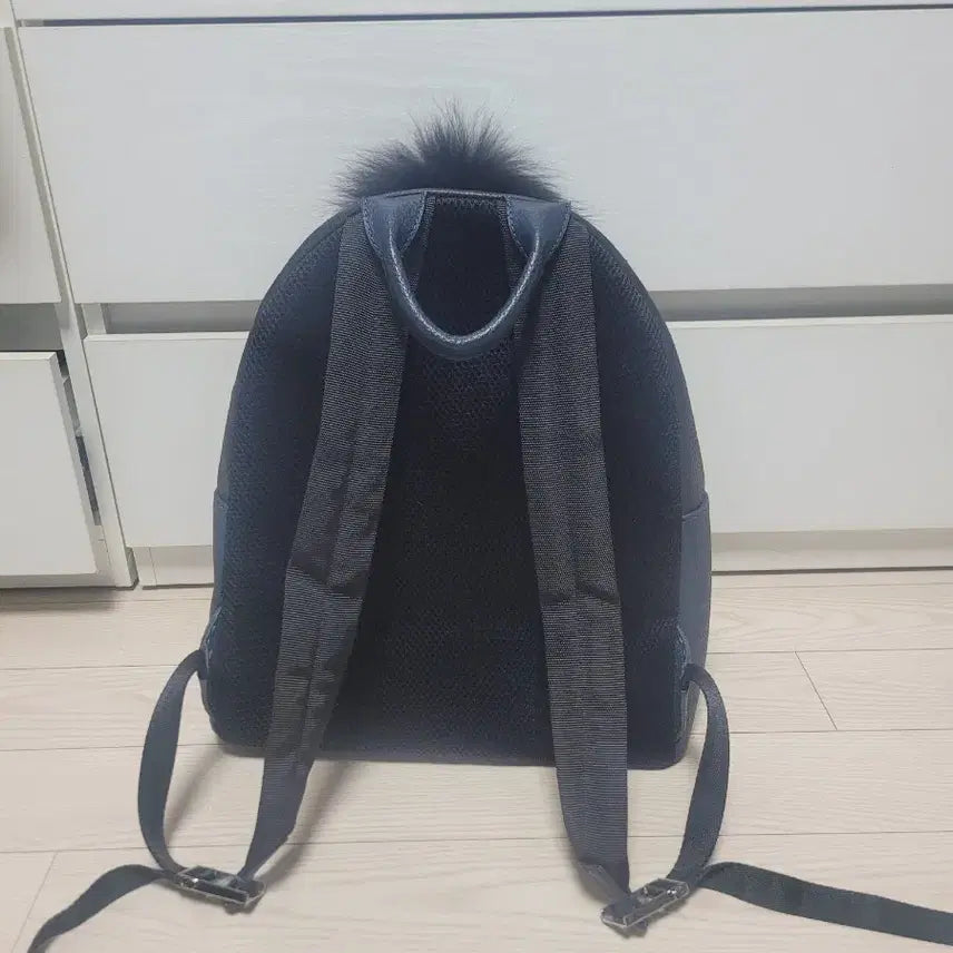 [BUNJANG] FENDI Monster Leather Backpack / (정품) FENDI 펜디 몬스터 가죽 백팩(보증서포함)