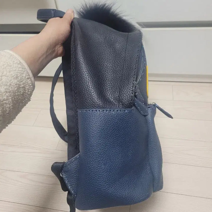 [BUNJANG] FENDI Monster Leather Backpack / (정품) FENDI 펜디 몬스터 가죽 백팩(보증서포함)