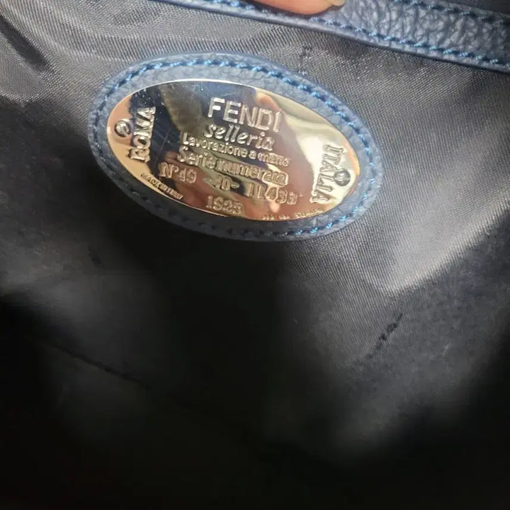 [BUNJANG] FENDI Monster Leather Backpack / (정품) FENDI 펜디 몬스터 가죽 백팩(보증서포함)