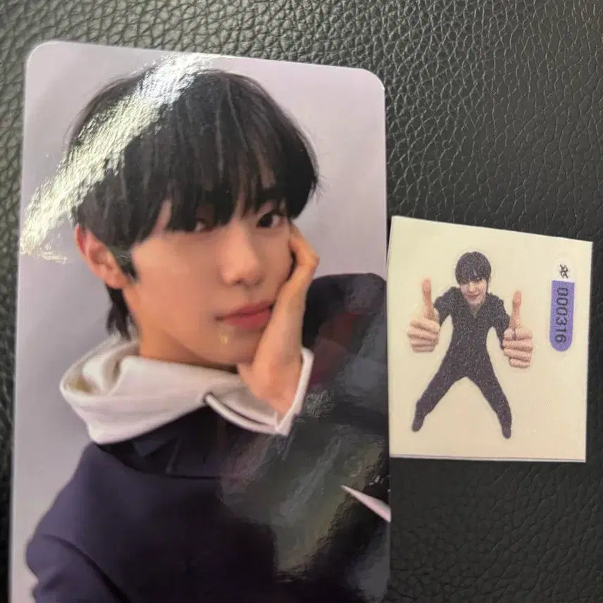 [BUNJANG] TUNEX Donggyu Photocard + Sticker / 튜넥스 동규공방포카 +띠부씰