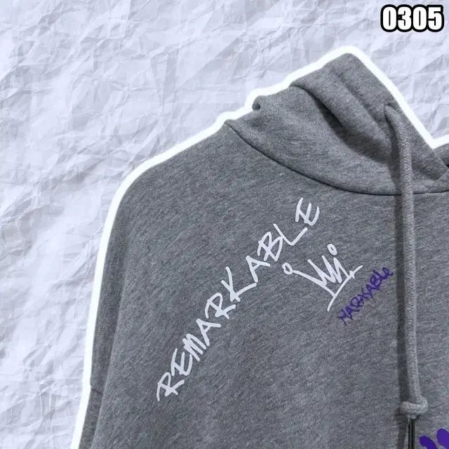 [BUNJANG] EVISU Y2K Graffiti Street Hoodie Gray / L 에비수 그래피티 Y2K 스트릿 후드티 그레이