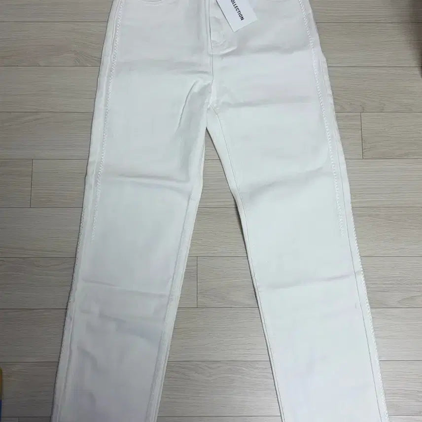 [BUNJANG] OIOIcollection White Denim Pants / [새상품] 오아이오아이 OIOIcollection 화이트 데님 팬츠