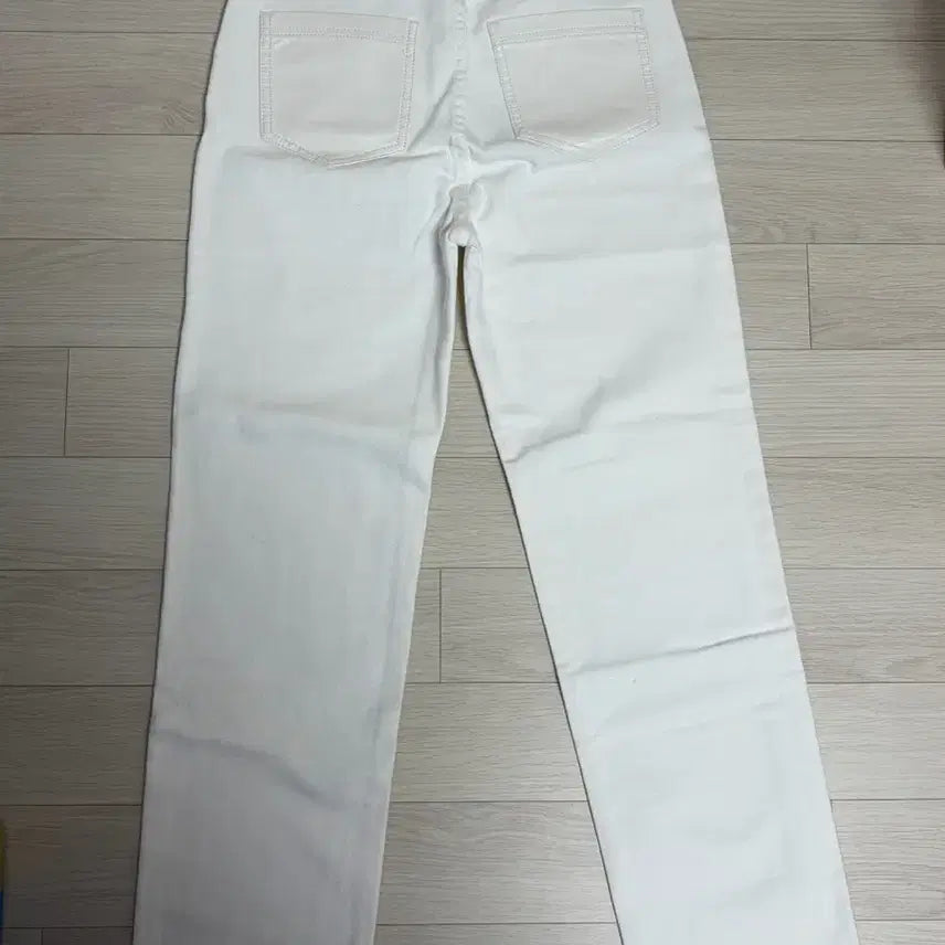 [BUNJANG] OIOIcollection White Denim Pants / [새상품] 오아이오아이 OIOIcollection 화이트 데님 팬츠