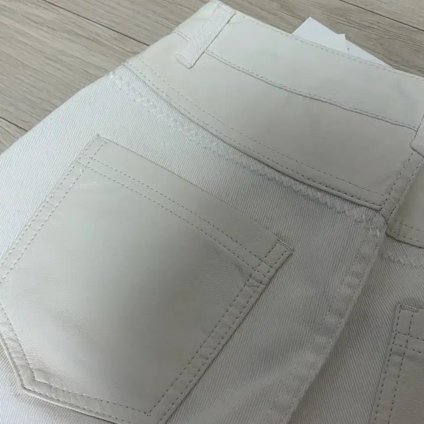 [BUNJANG] OIOIcollection White Denim Pants / [새상품] 오아이오아이 OIOIcollection 화이트 데님 팬츠