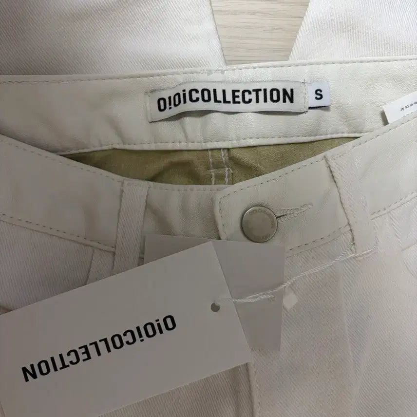 [BUNJANG] OIOIcollection White Denim Pants / [새상품] 오아이오아이 OIOIcollection 화이트 데님 팬츠