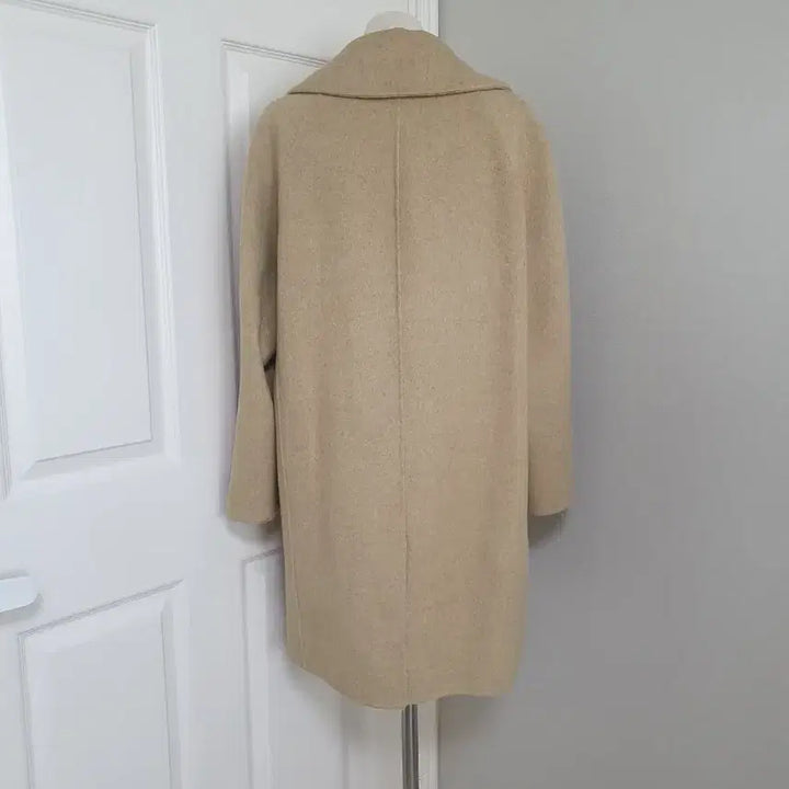 [BUNJANG] SOUP Handmade Beige Coat / (거의새거 수준)66~77 SOUP 숲 핸드메이드 모코트