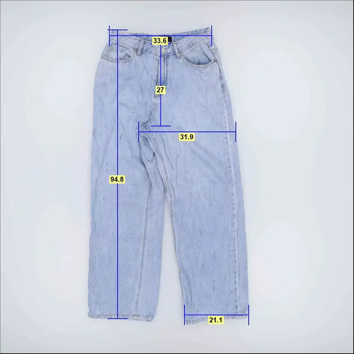 [SOLD OUT] [27] 신형 무신사스탠다드 여성 와이드데님팬츠 1222H1