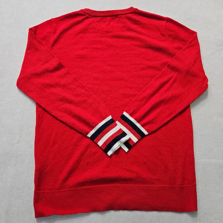 [BUNJANG] L Wool Red Golf Knit / L 울시 레드 골프 니트 0306Y