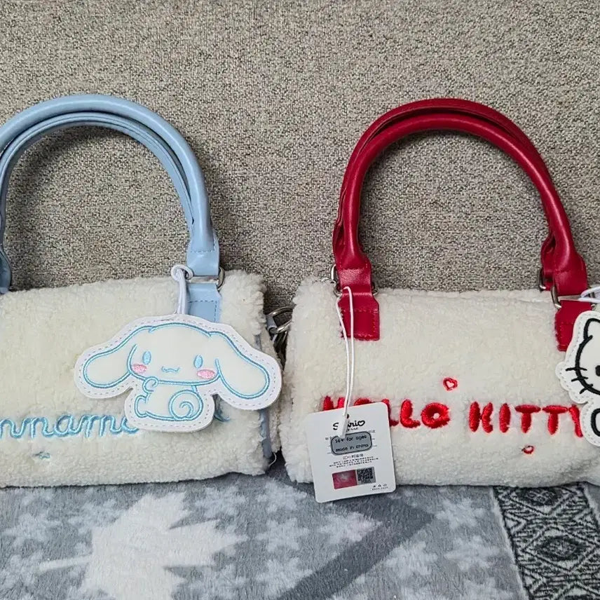 [BUNJANG] Sanrio Cinnamoroll/Hello Kitty Tote/Cross Bag / 산리오 시나모롤/헬로키티 토드백 겸 크로스백 새제품