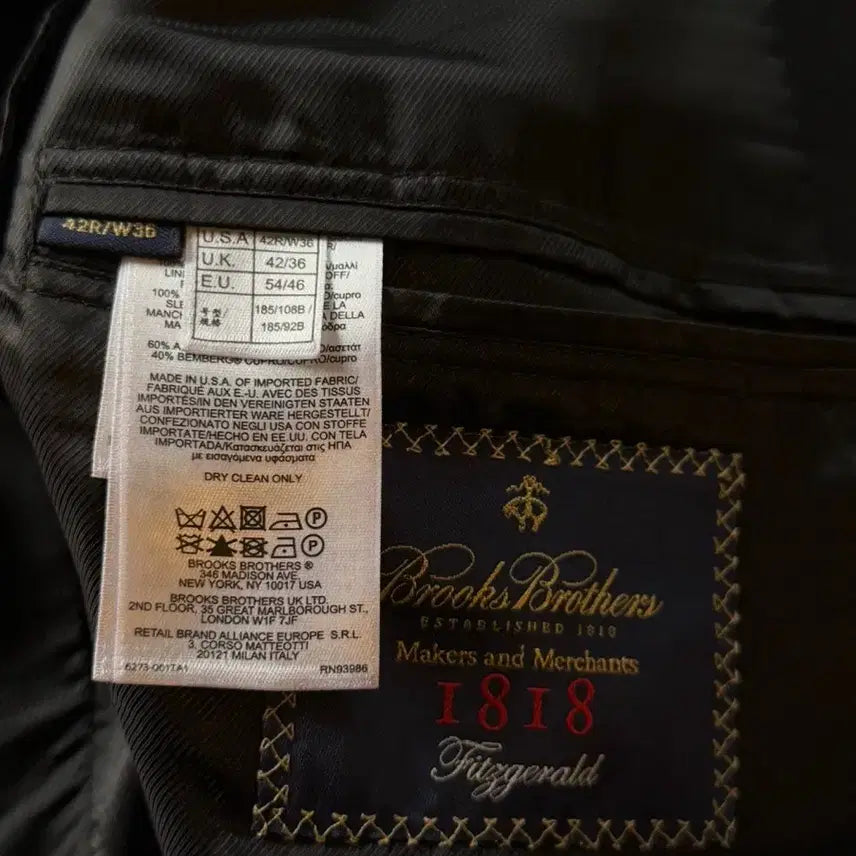 [BUNJANG] Brooks Brothers Fitzgerald Jacket (Men&