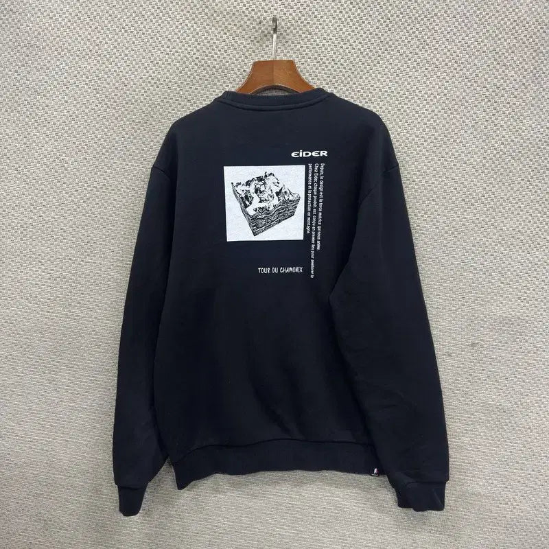 [BUNJANG] Aider Embroidered Logo Fleece Sweatshirt Men&