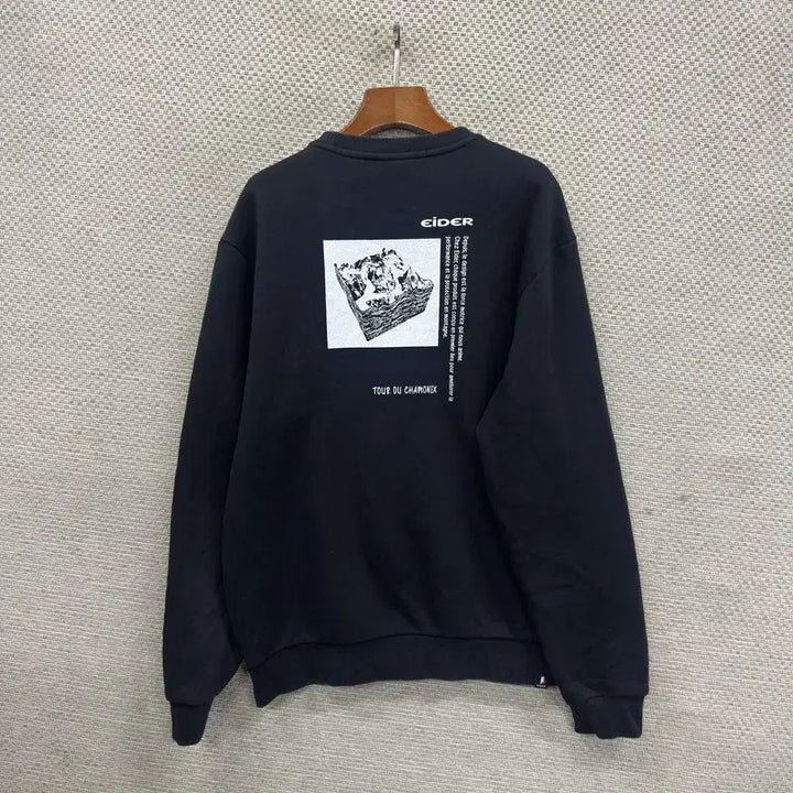[BUNJANG] Aider Embroidered Logo Fleece Sweatshirt Men&