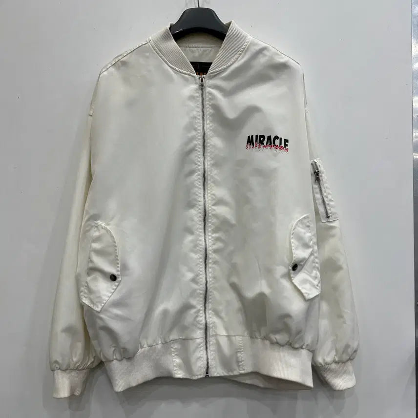 [BUNJANG] Streetwear Oversized Blue Blouson Jacket / Free 스트릿 남자 오버핏 블루종 자켓