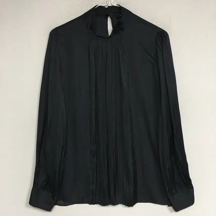 [BUNJANG] Massimo Dutti Satin Pleated Blouse / 마시모두띠 신상 새틴 플리츠 블라우스 M