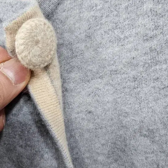 [BUNJANG] Theory Wool Angora Blend Long Cardigan Gray XS / Theory 띠어리 울/앙고라 혼방 롱 가디건 그레이 XS