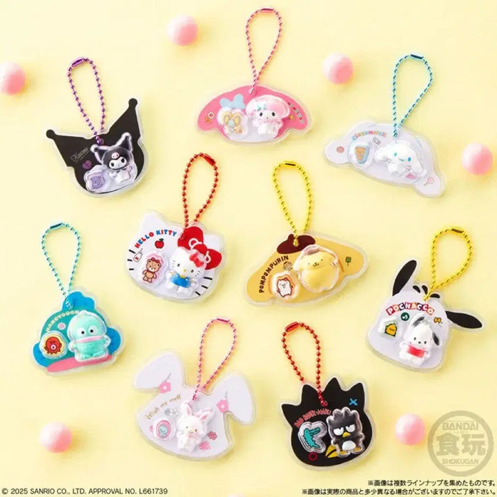 [BUNJANG] Bad Badtz-Maru Sanrio Keyring / 바츠마루 산리오 미니어처 패키지 챰