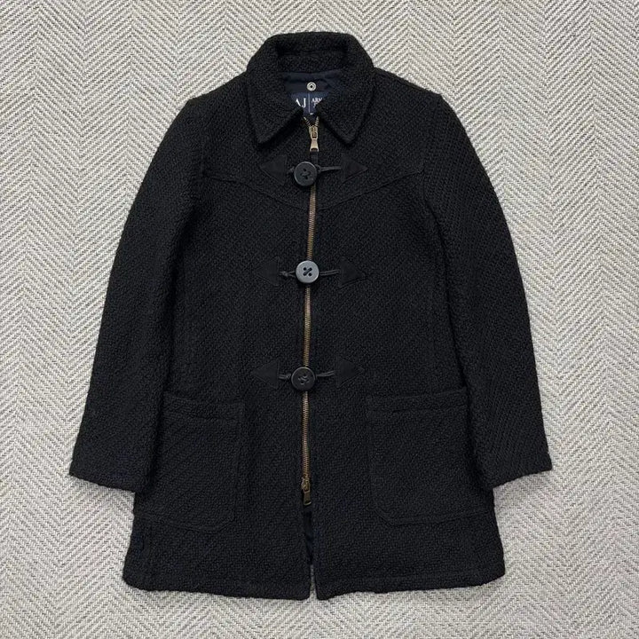 [BUNJANG] Armani Jeans Wool Blend Duffle Coat / 아르마니진스 울블렌드 더플코트 v1974