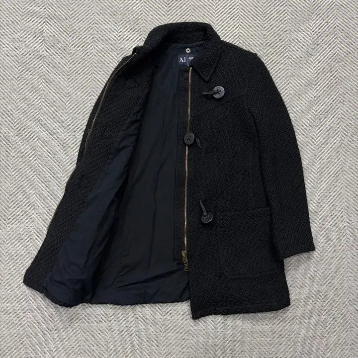 [BUNJANG] Armani Jeans Wool Blend Duffle Coat / 아르마니진스 울블렌드 더플코트 v1974