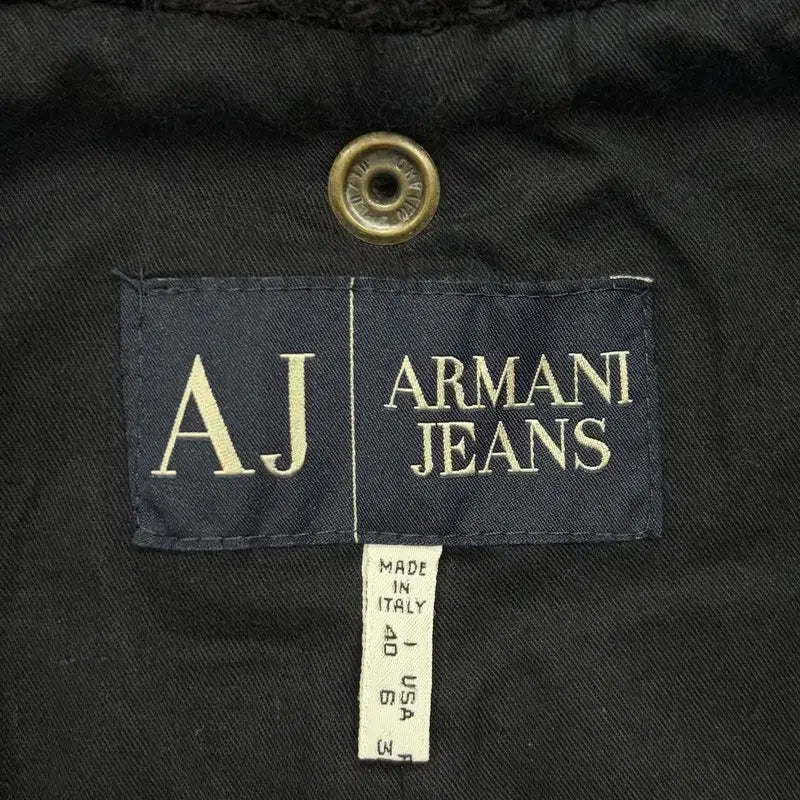 [BUNJANG] Armani Jeans Wool Blend Duffle Coat / 아르마니진스 울블렌드 더플코트 v1974
