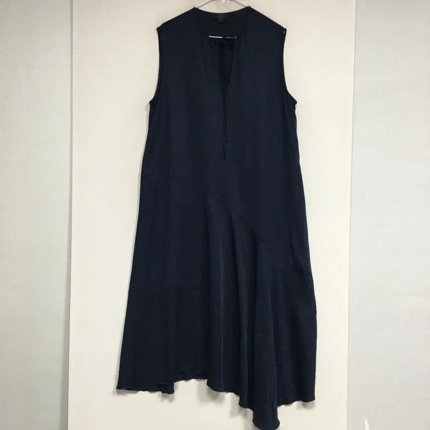 [BUNJANG] COS Drape Panel Dress - Navy - Women&
