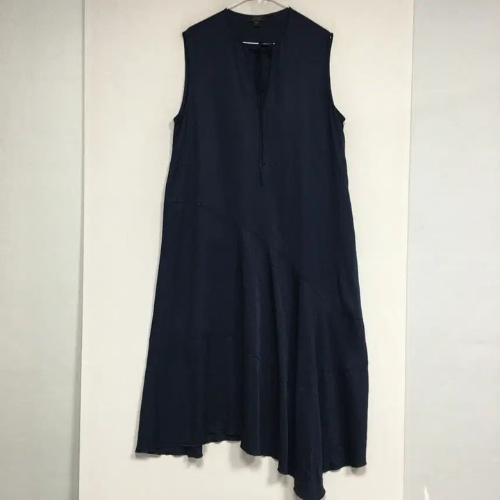 [BUNJANG] COS Drape Panel Dress - Navy - Women&