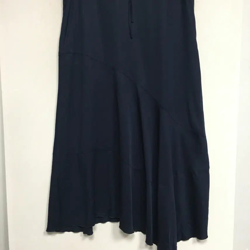[BUNJANG] COS Drape Panel Dress - Navy - Women&