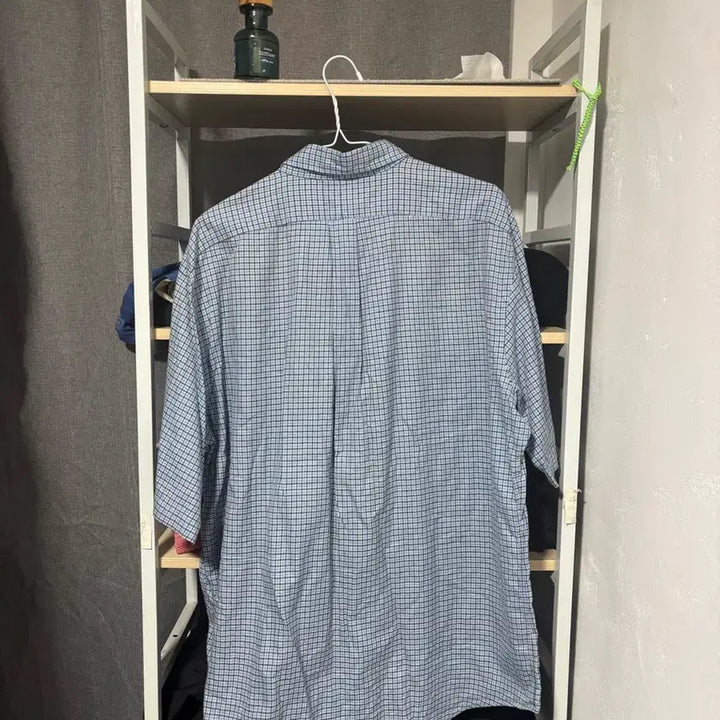 [BUNJANG] Polo Ralph Lauren Checkered Short Sleeve Shirt / [XL/105]폴로 랄프로렌 체크 반팔남방