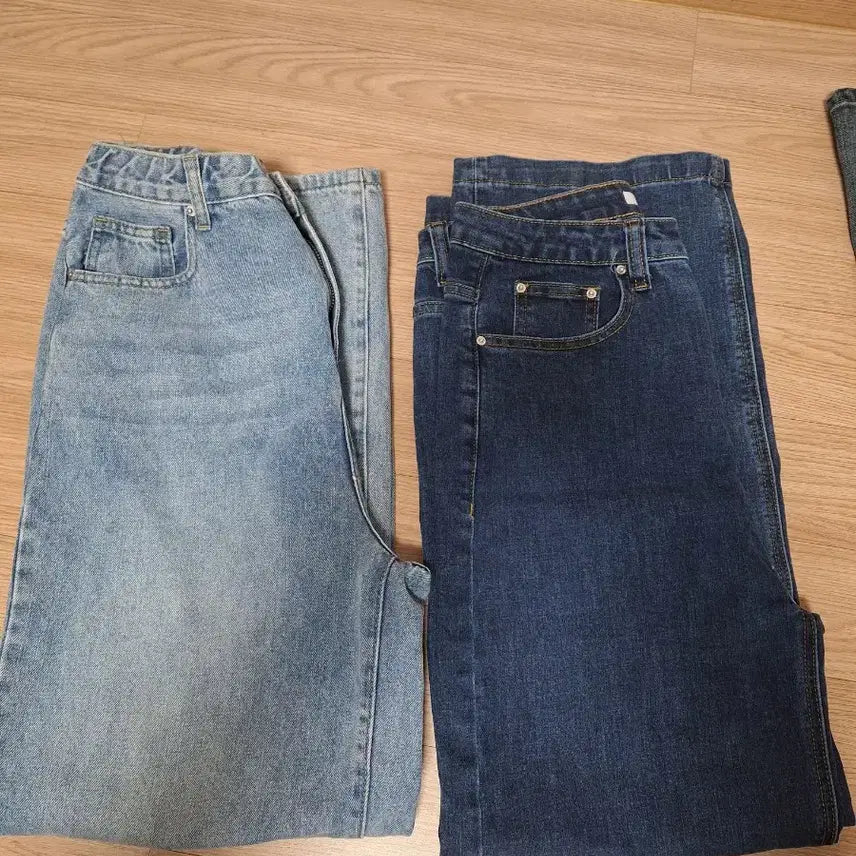 [BUNJANG] Jeans Bundle Set / 청바지 모음 (연청/진청/워싱)총5개