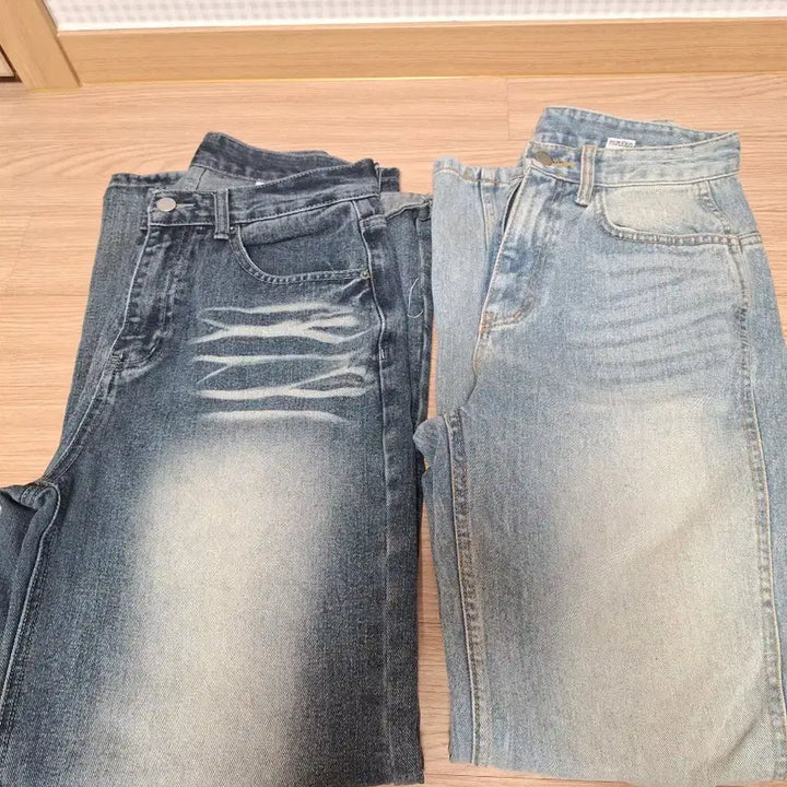[BUNJANG] Jeans Bundle Set / 청바지 모음 (연청/진청/워싱)총5개