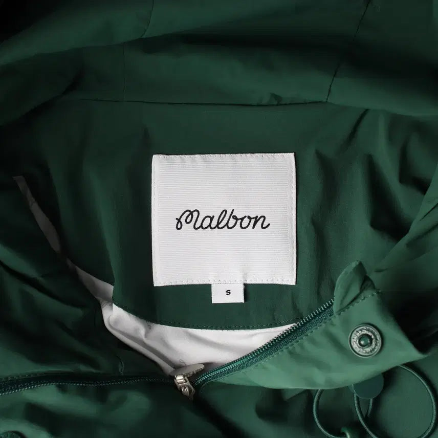 [BUNJANG] Malbon 22FW Color Block Logo Hooded Windbreaker Utility Jacket / 말본 22FW 골프 컬러블록 로고 후드 바람막이 유틸리티 점퍼