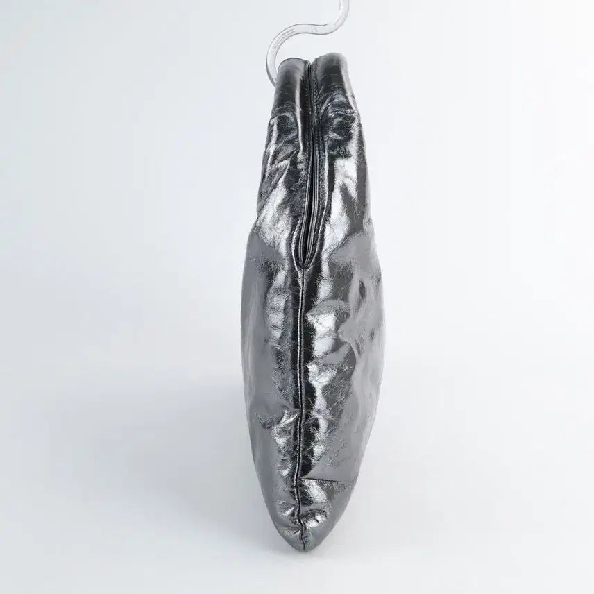 [BUNJANG] COS Leather Padded Tote Bag Silver / 코스  레더 패디드 토트백 실버
