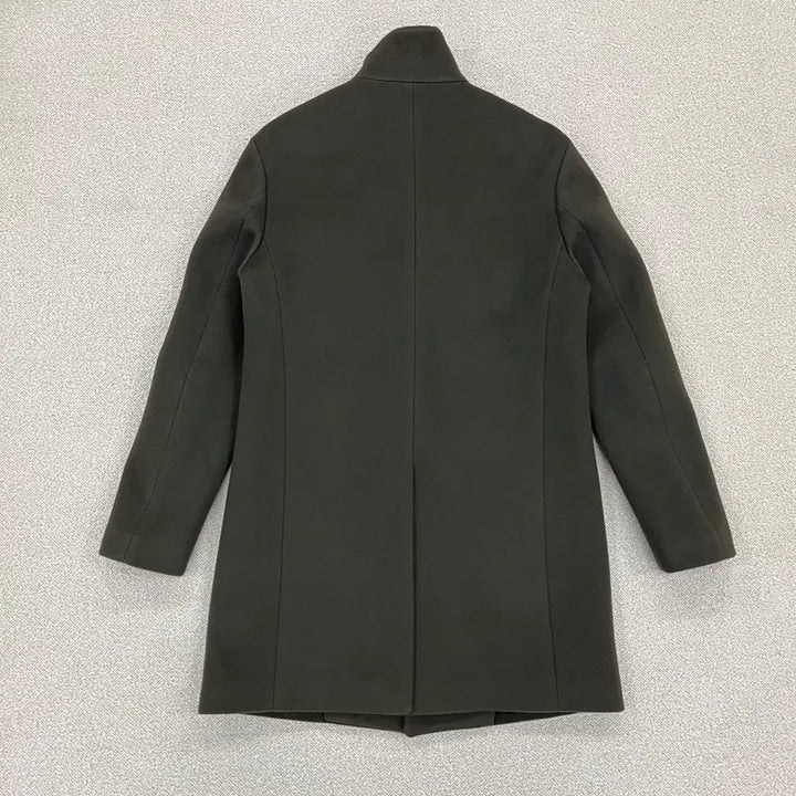 [BUNJANG] Time Homme Wool Cashmere Single Coat - Khaki / [100] 타임옴므 울캐시미어 싱글 코트 카키 4129
