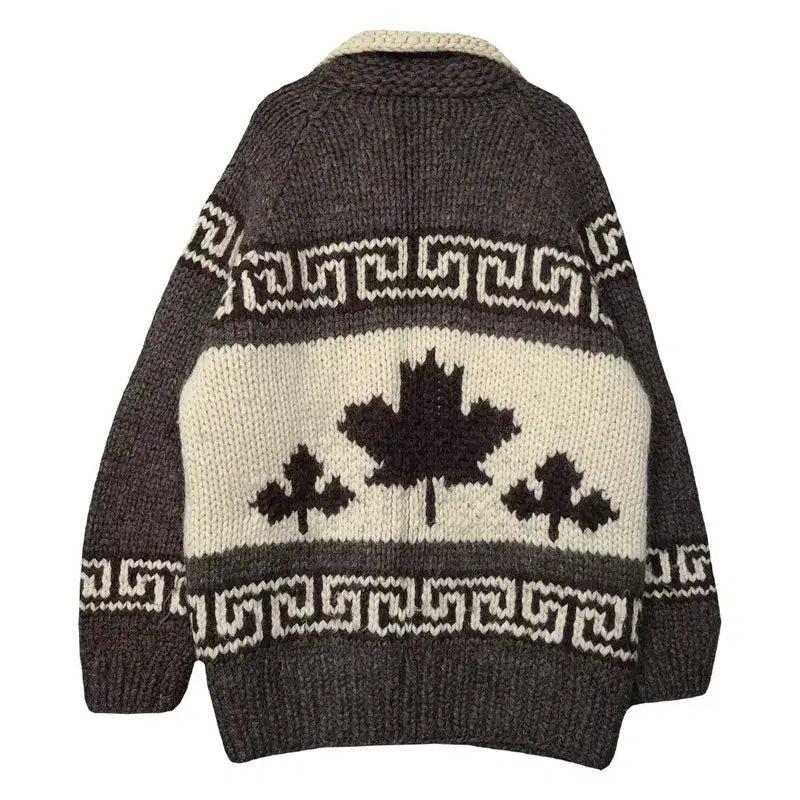 [BUNJANG] SHEPHERD Vintage Canada Cowichan Pattern Knit Cardigan / SHEPHERD 빈티지 캐나다 코위찬 패턴 니트 가디건 F