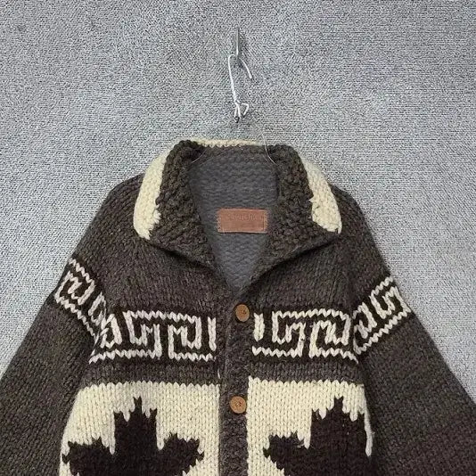 [BUNJANG] SHEPHERD Vintage Canada Cowichan Pattern Knit Cardigan / SHEPHERD 빈티지 캐나다 코위찬 패턴 니트 가디건 F