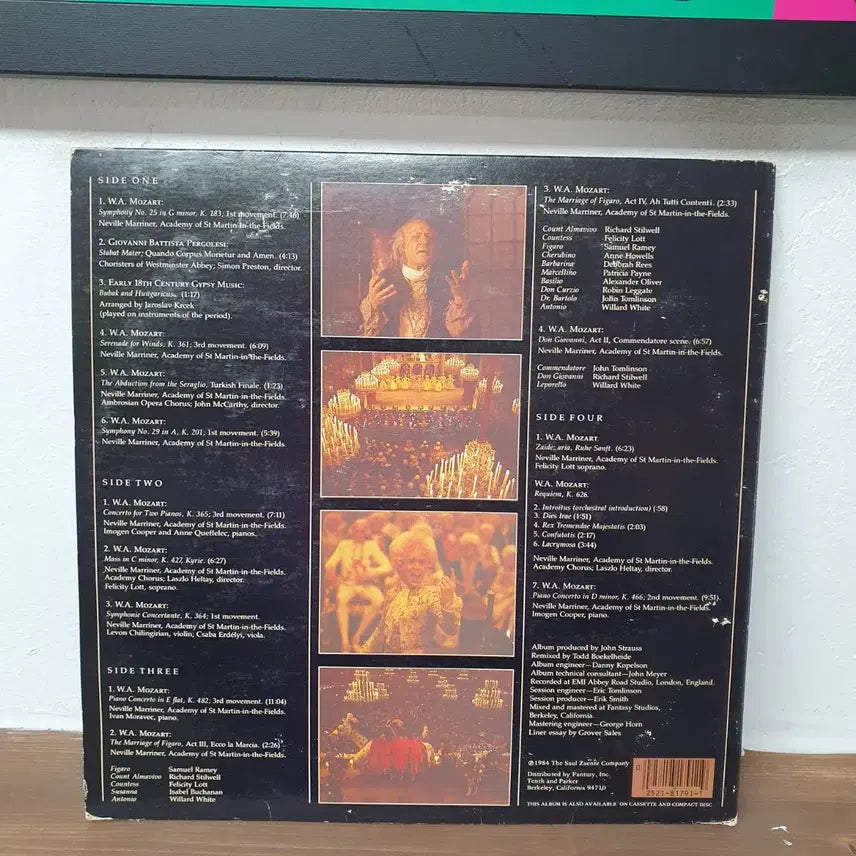 [BUNJANG] Amadeus OST LP / 아마데우스 OST LP  수입반