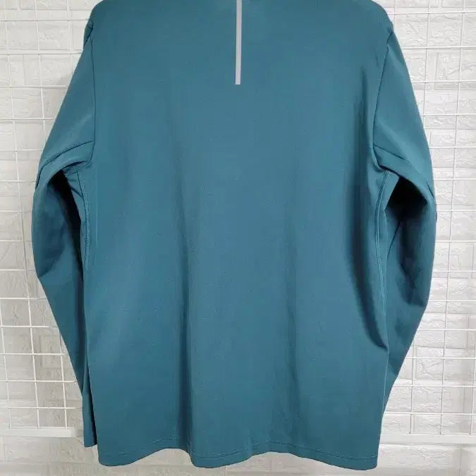 [BUNJANG] Adidas Sportswear Green Running Half Zip Pullover (XXL) / [XXL]아디다스 스포츠웨어 청녹그린 기능성스판 런닝 풀오버반집업XXL