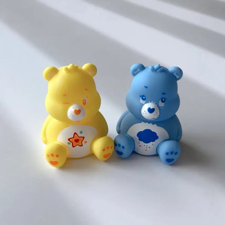[BUNJANG] Care Bears Mini Lighting Set / 일본수입 일본가챠 CareBears미니조명 케어베어조명 노랑곰블루곰세트