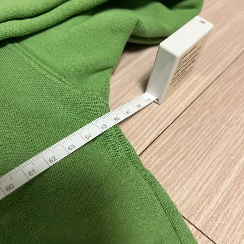 [BUNJANG] Teket Half-Zip Sweatshirt Green / 테켓 하프집업 맨투맨 그린