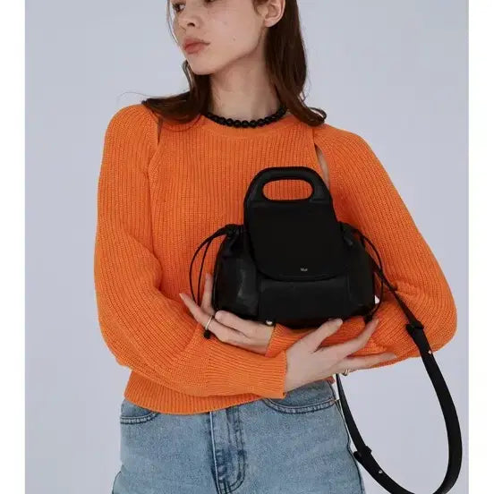[BUNJANG] Mur Kitch Bag - Black Tote/Shoulder Bag / Mur 무르 키치백