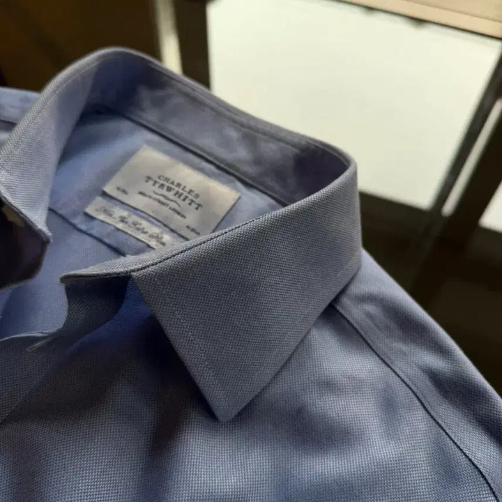 [BUNJANG] Charles Tweet Dress Shirt Men&