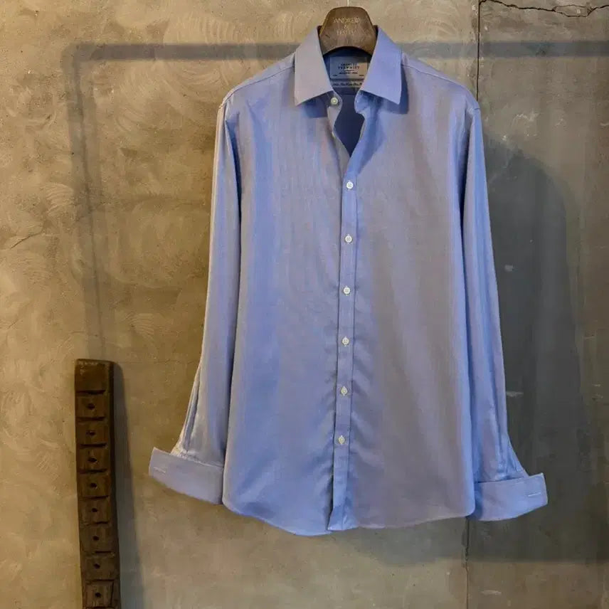 [BUNJANG] Charles Tweet Dress Shirt Men&