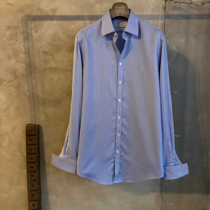[BUNJANG] Charles Tweet Dress Shirt Men&