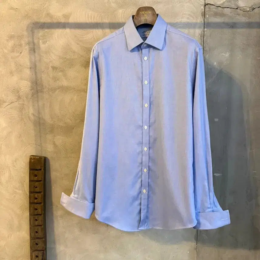 [BUNJANG] Charles Tweet Dress Shirt Men&