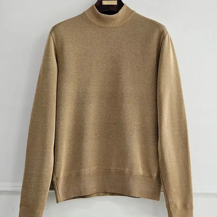 [BUNJANG] Tom Ford Gold Thread Half-Neck Knit Sweater / 톰포드 금사 하프넥 니트